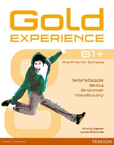 Cover image for Gold Experience B1+ Language and Skills Workbook