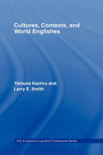 Cover image for Cultures, Contexts, and World Englishes