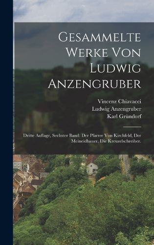 Cover image for Gesammelte Werke von Ludwig Anzengruber