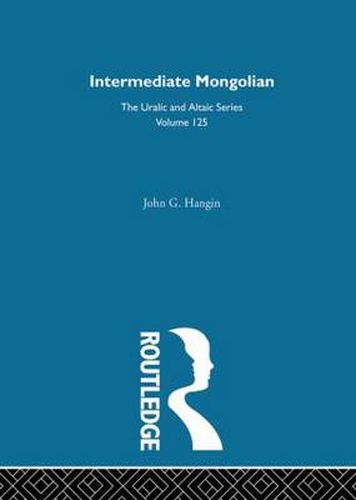 Cover image for Intermediate Mongolian