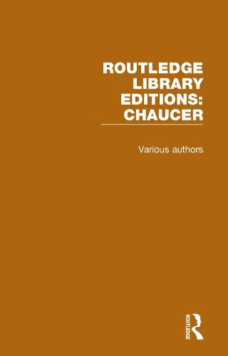 Cover image for Routledge Library Editions: Chaucer