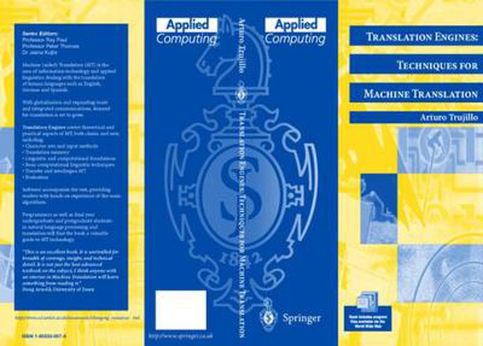Cover image for Translation Engines: Techniques for Machine Translation
