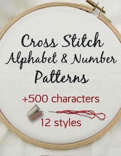 Cover image for Cross Stitch Alphabet & Number Patterns