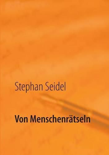 Cover image for Von Menschenratseln