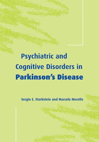 Cover image for Psychiatric and Cognitive Disorders in Parkinson's Disease