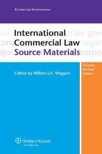 Cover image for International Commercial Law: Source Materials