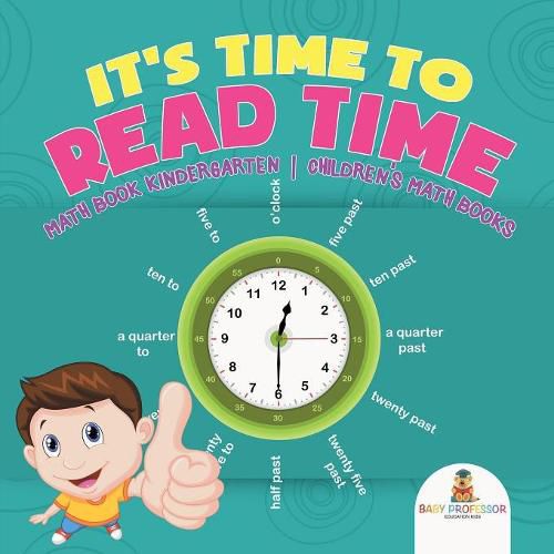 Cover image for It's Time to Read Time - Math Book Kindergarten Children's Math Books