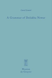 Cover image for A Grammar of Dolakha Newar