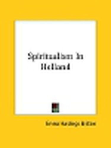 Spiritualism in Holland