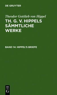 Cover image for Hippel's Briefe