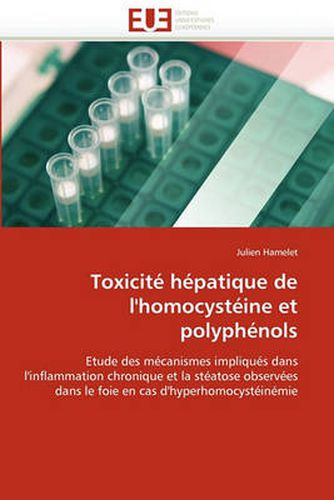 Cover image for Toxicit H Patique de L'Homocyst Ine Et Polyph Nols