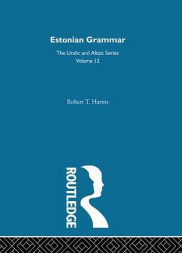 Cover image for Estonian Grammar