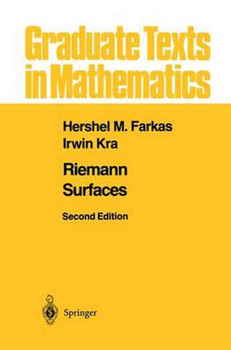 Cover image for Riemann Surfaces