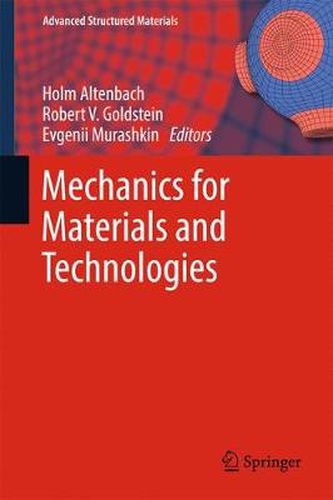 Cover image for Mechanics for Materials and Technologies