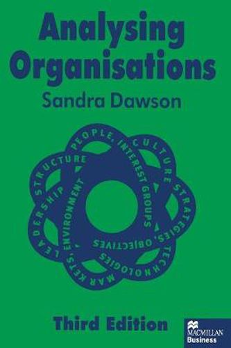 Cover image for Analysing Organisations