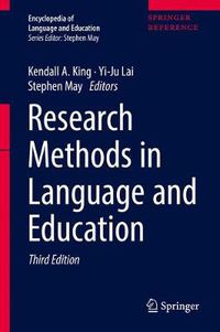 Cover image for Research Methods in Language and Education