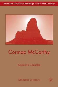 Cover image for Cormac McCarthy: American Canticles