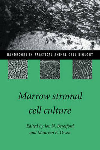 Cover image for Marrow Stromal Cell Culture