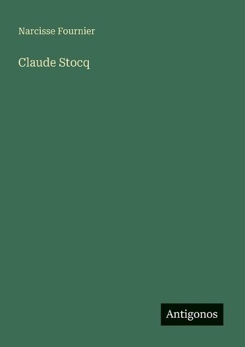 Cover image for Claude Stocq