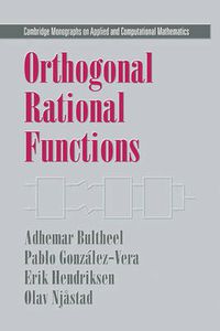 Cover image for Orthogonal Rational Functions