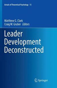 Cover image for Leader Development Deconstructed