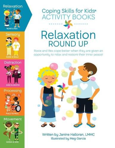 Cover image for Coping Skills for Kids Activity Books: Relaxation Round Up