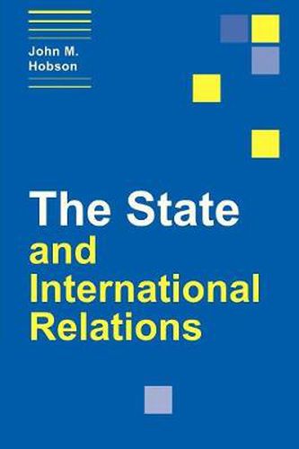 Cover image for The State and International Relations