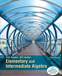 Cover image for Elementary and Intermediate Algebra