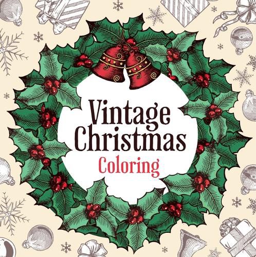 Cover image for Vintage Christmas Coloring (Keepsake Coloring Books)