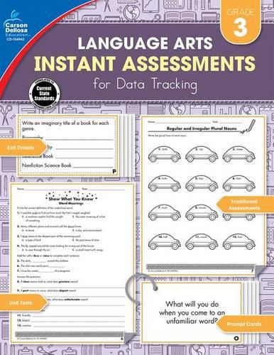 Cover image for Instant Assessments for Data Tracking, Grade 3: Language Arts