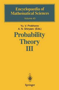 Cover image for Probability Theory III: Stochastic Calculus