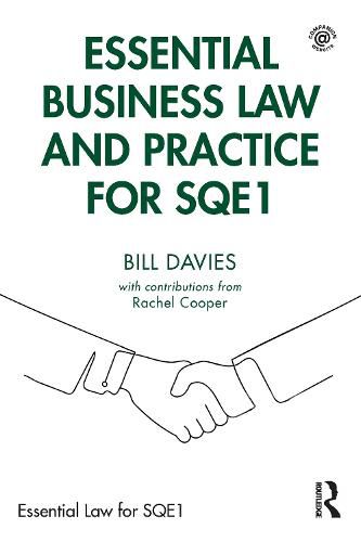 Cover image for Essential Business Law and Practice for SQE1