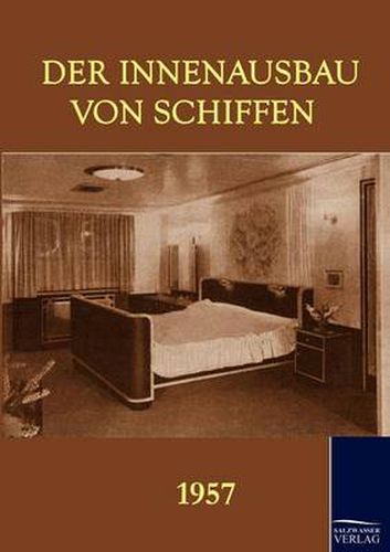 Cover image for Der Innenausbau von Schiffen (1957)