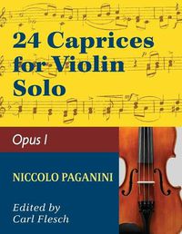 Cover image for Paganini: 24 Caprices, Op. 1 - Violin solo