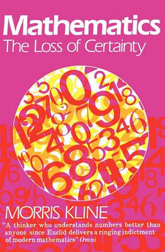 Cover image for Mathematics: The Loss of Certainty