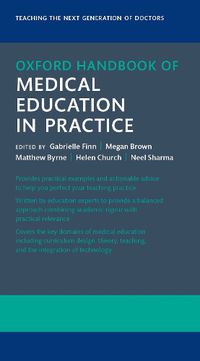 Cover image for Oxford Handbook of Medical Education in Practice