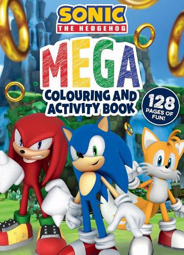 Cover image for Sonic the Hedgehog: Mega Colouring and Activity Book (Sega)