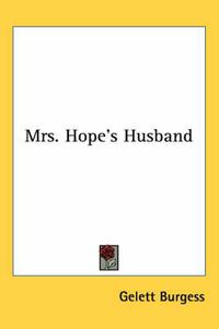 Cover image for Mrs. Hope's Husband