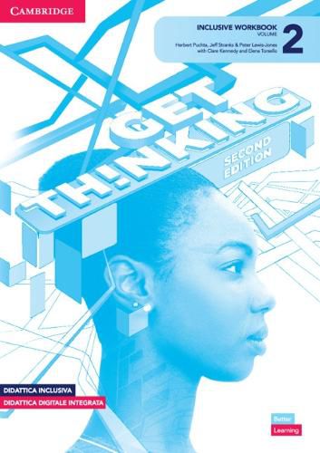 Cover image for Get Thinking Level 2 Inclusive Workbook with ebook