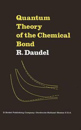 Cover image for Quantum Theory of the Chemical Bond