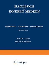 Cover image for Grenzgebiete, Vergiftungen, Generalregister