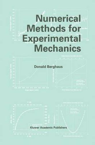 Cover image for Numerical Methods for Experimental Mechanics