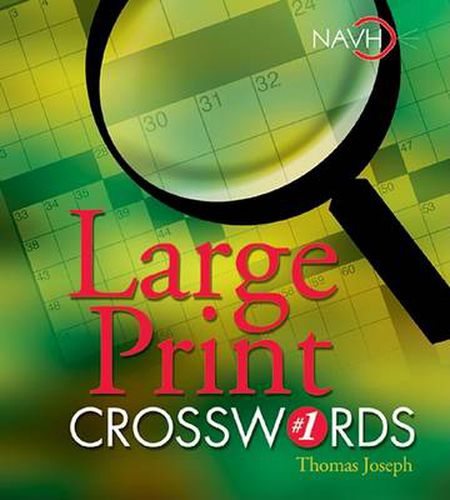 Cover image for Large Print Crosswords #1