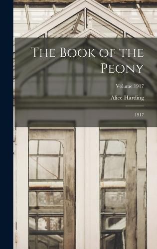 Cover image for The Book of the Peony