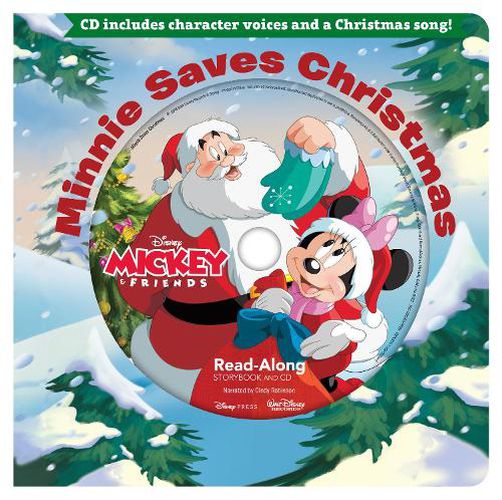 Minnie Saves Christmas Read-Along Storybook & CD