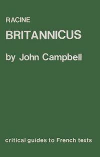 Cover image for Racine: Britannicus