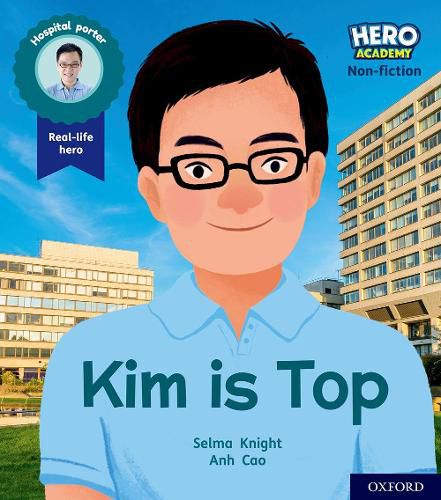 Cover image for Hero Academy Non-fiction: Oxford Level 1+, Pink Book Band: Kim Is Top