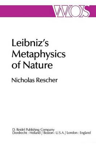 Cover image for Leibniz's Metaphysics of Nature: A Group of Essays