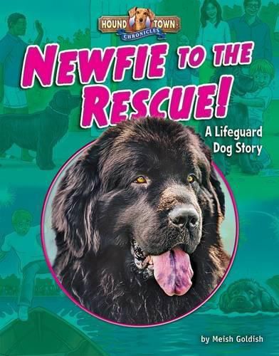 Cover image for Newfie to the Rescue!: A Lifeguard Dog Story
