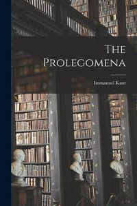 Cover image for The Prolegomena